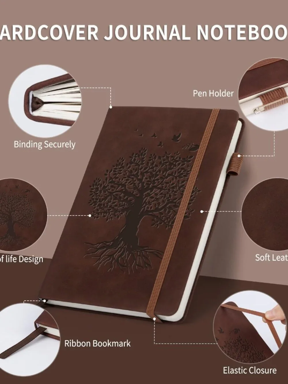 N/A hardcover leather